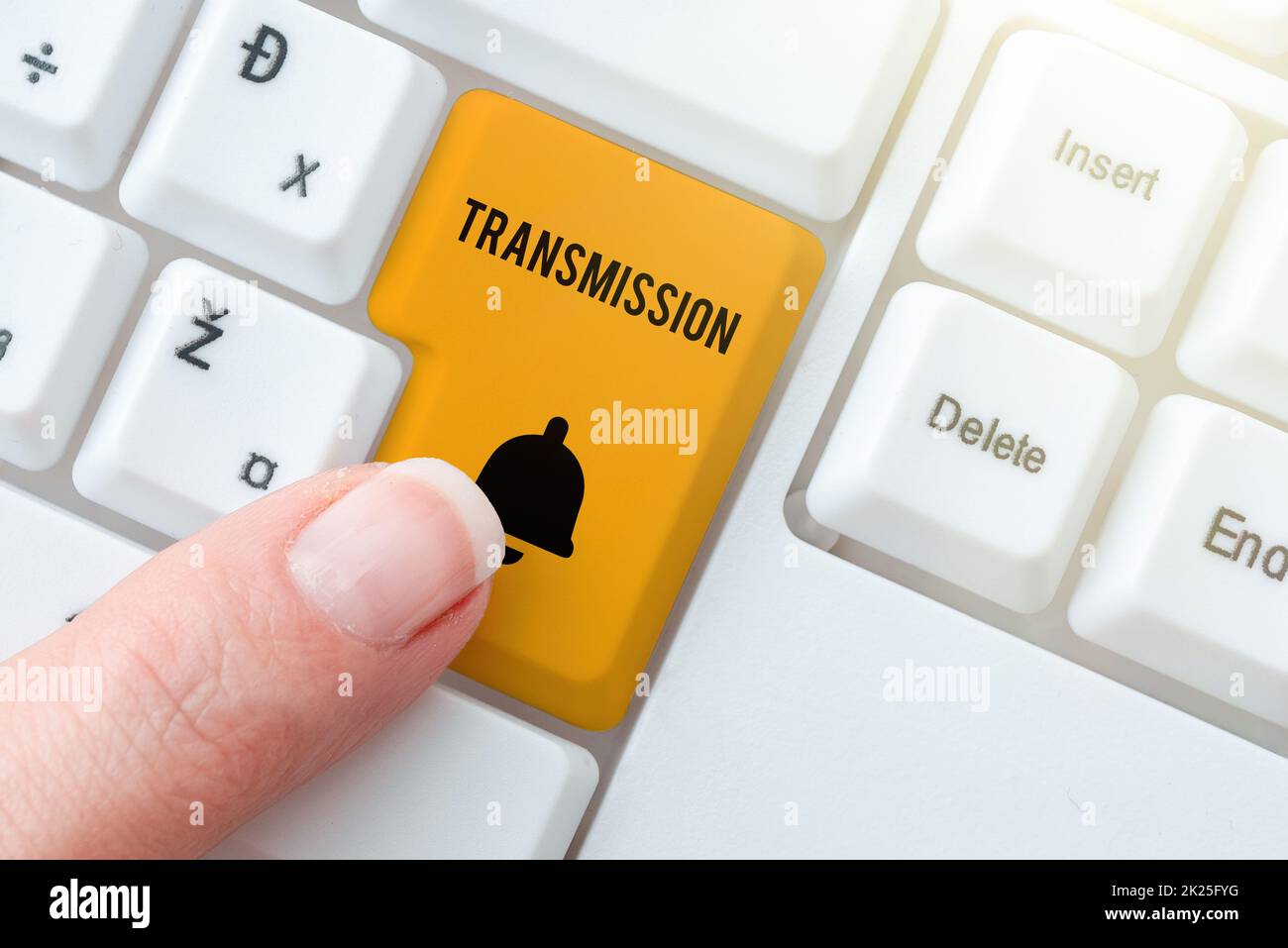 Hand writing sign Transmission. Concept meaning Automobile engine part