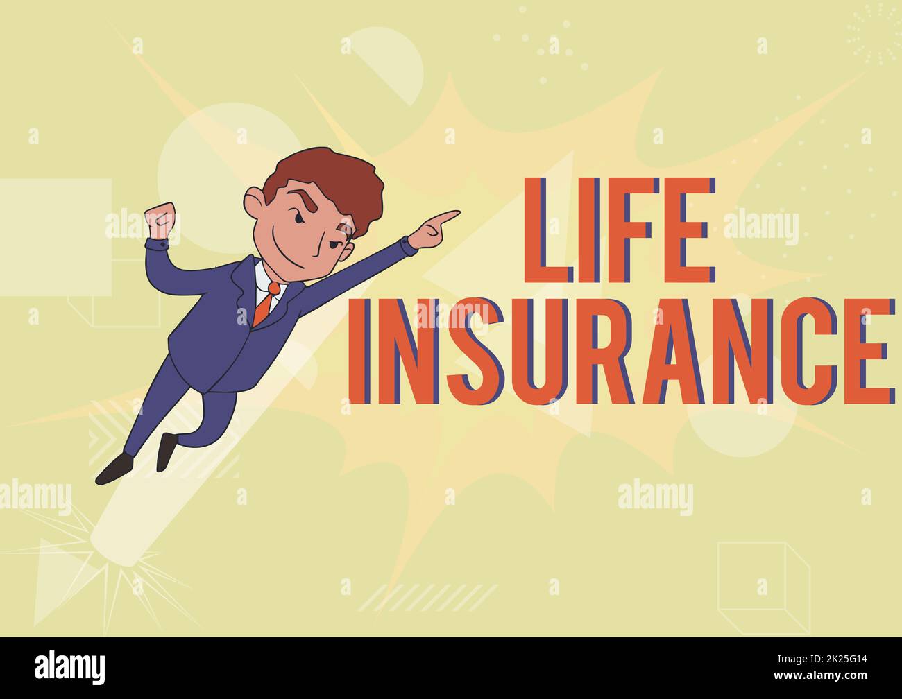 Conceptual display Life Insurance. Conceptual photo Payment of death
