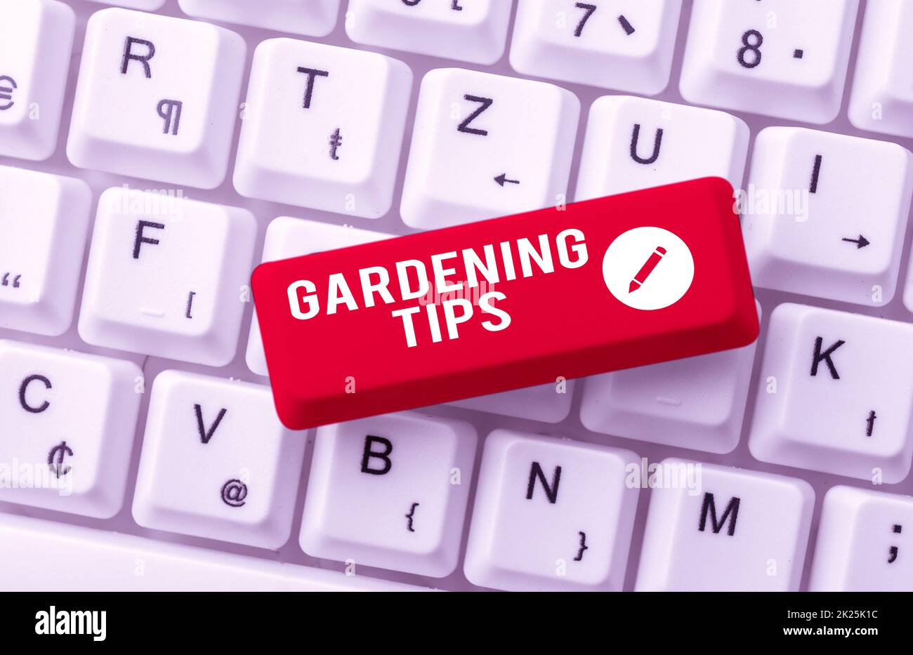 Handwriting text Gardening Tips. Business overview Proper Practices in growing crops Botanical Approach Abstract Presenting Ethical Hacker, Typing Creative Notes And Ideas Stock Photo