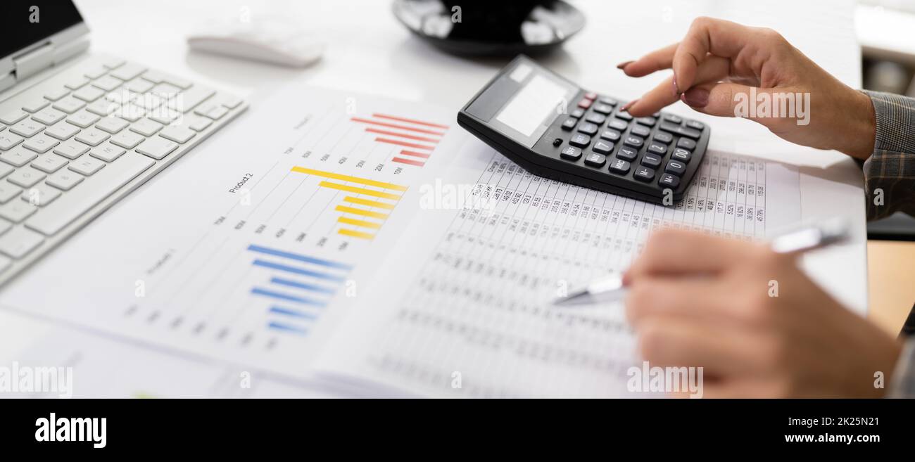 Financial Business Report And Accounting Paperwork Stock Photo Alamy