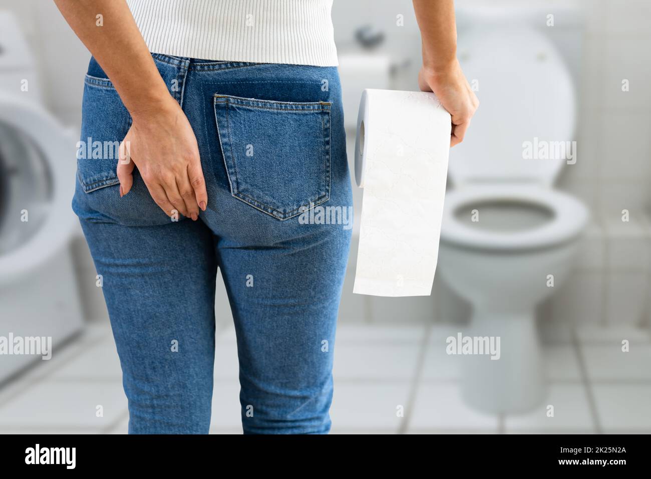 Bowel Incontinence Pain Stock Photo Alamy