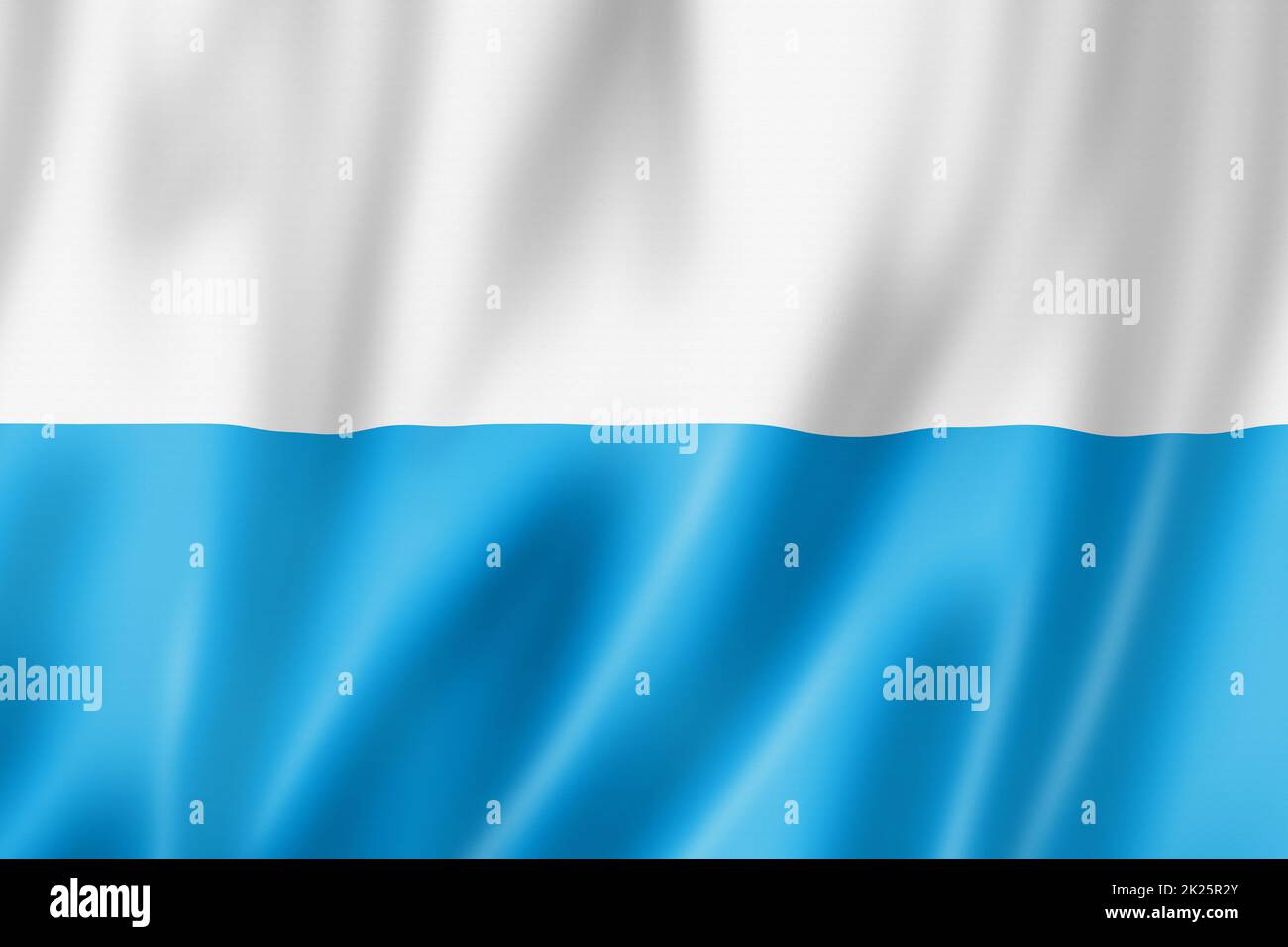 Bavaria state flag, Germany Stock Photo - Alamy