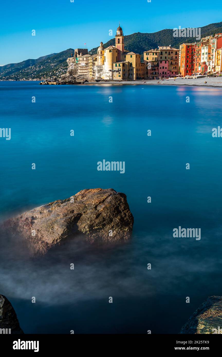Village of Camogli Stock Photo Alamy