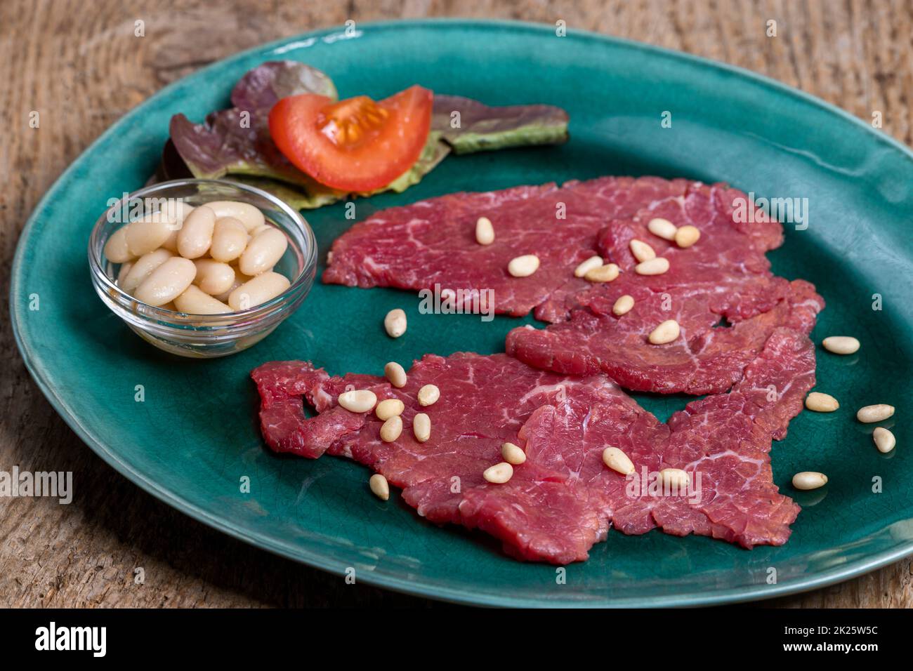 italian carne salada Stock Photo