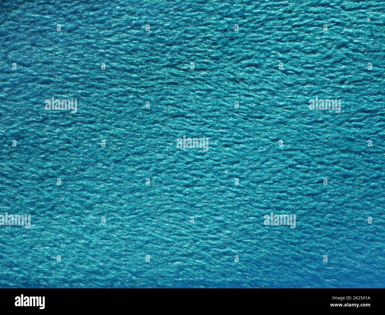 blue plush fabric texture background Stock Photo