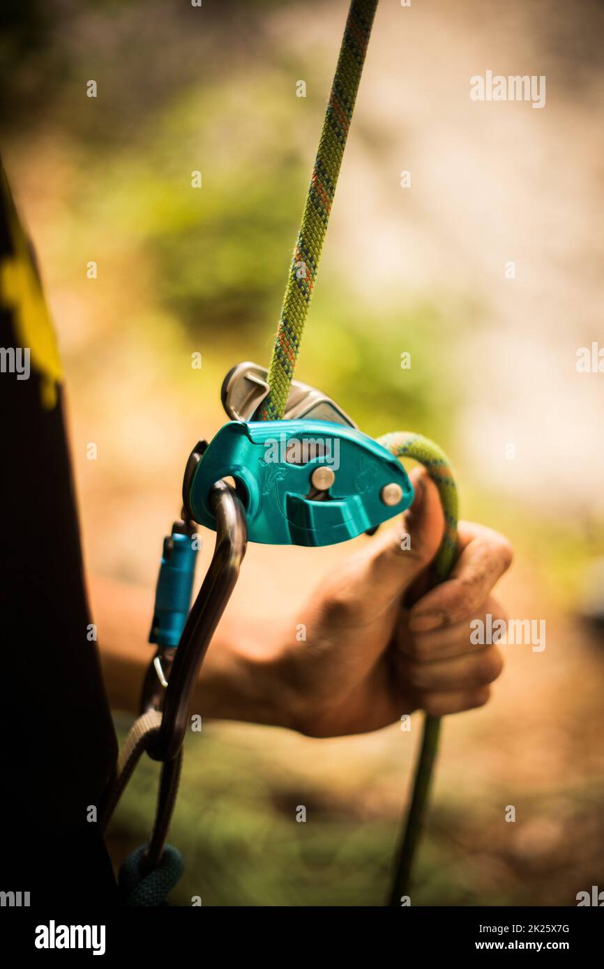 Closeup mans hand operating hi-res stock photography and images - Alamy