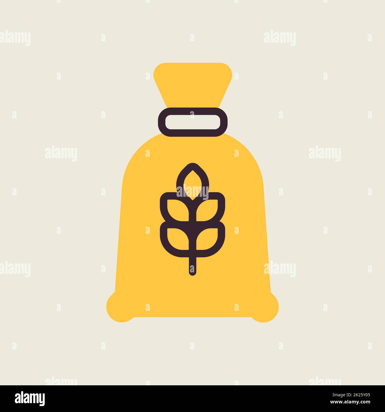 Flour bag vector hires stock photography and images Alamy