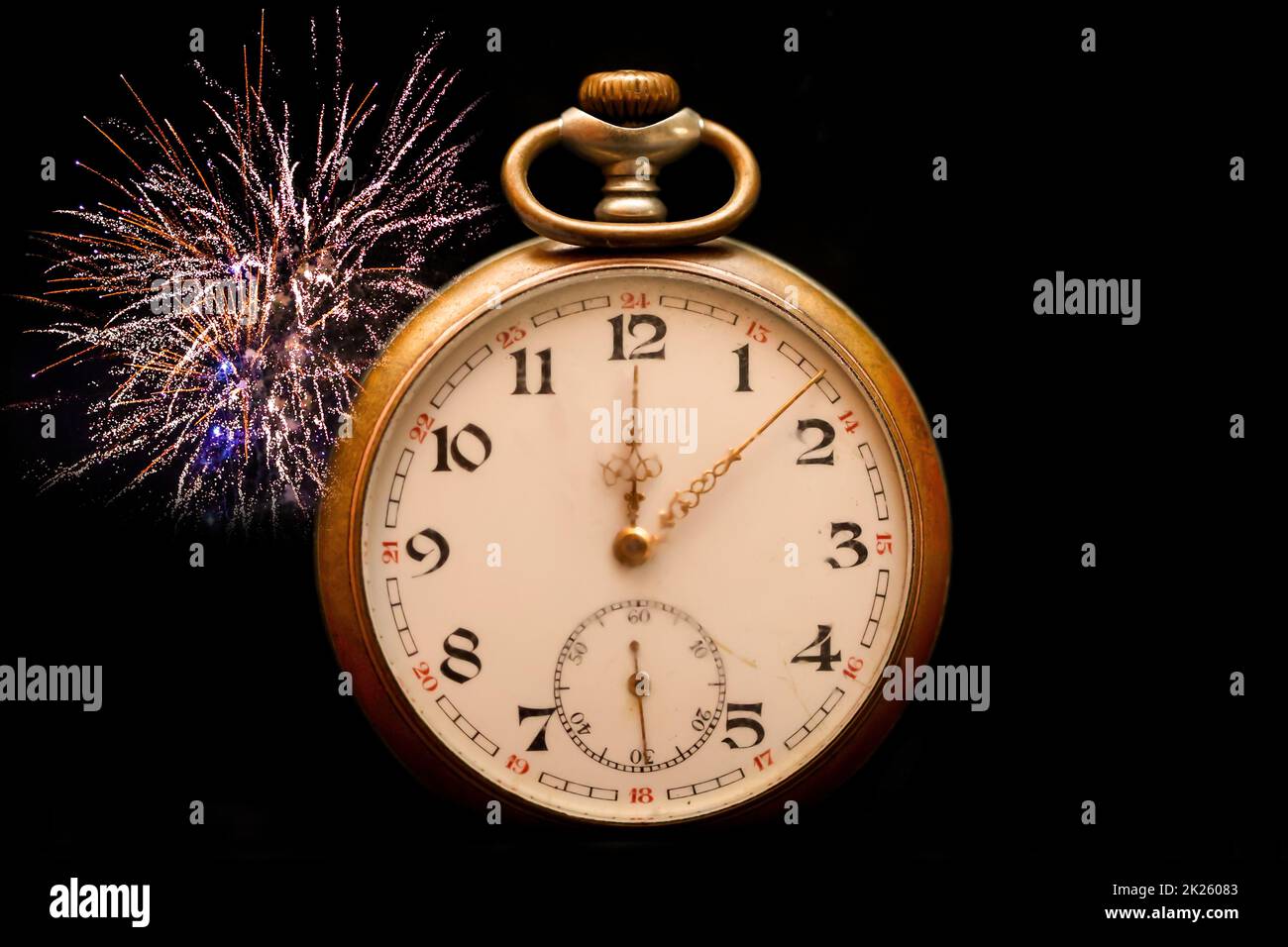 New years eve decoration, picture for new year. Stock Photo