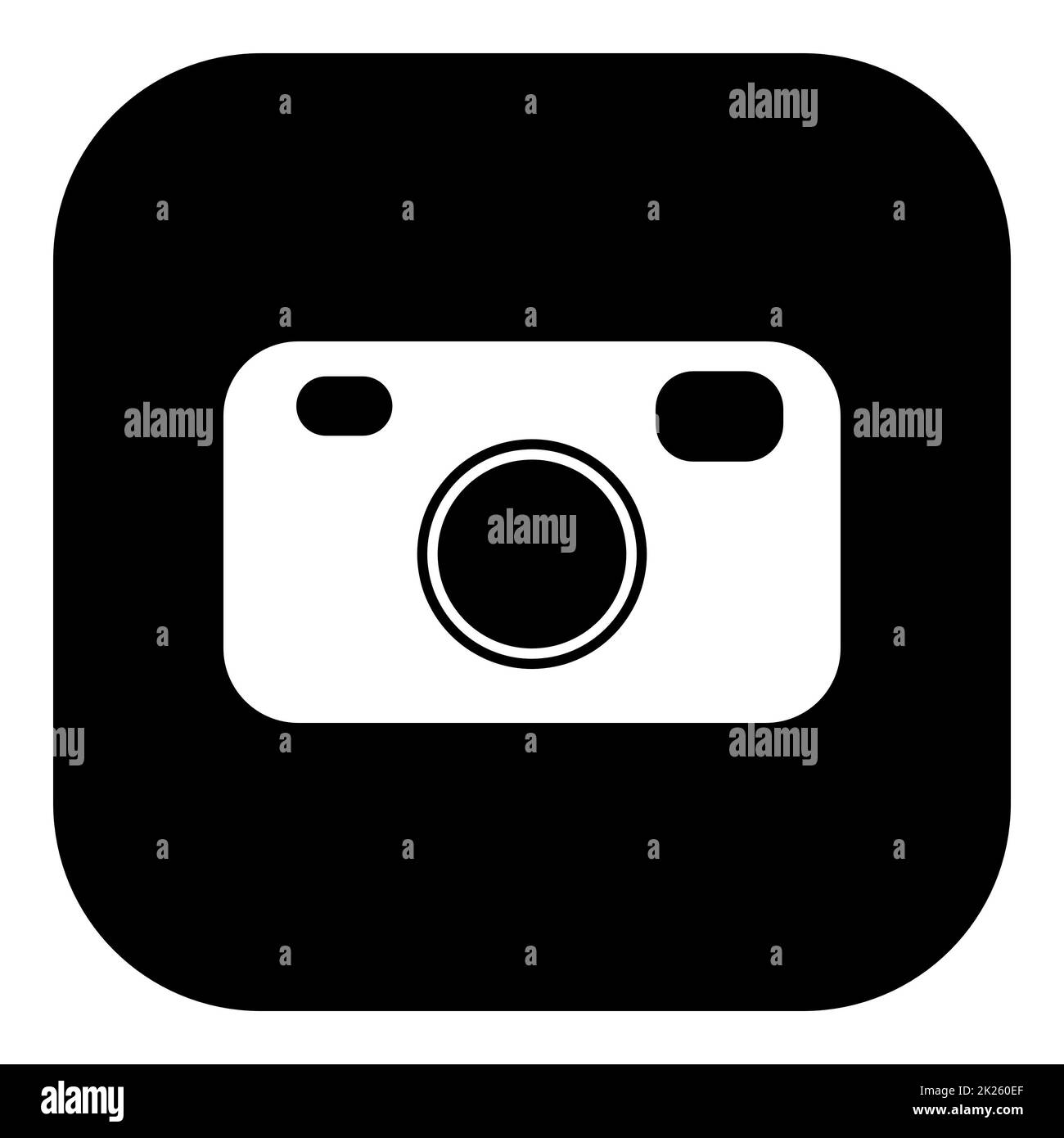 Camera and app icon Stock Photo