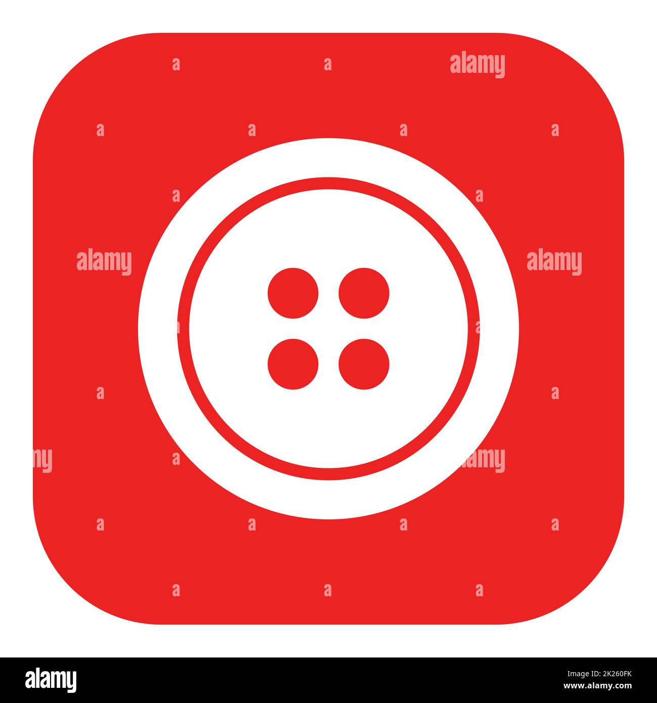 Button and app icon Stock Photo - Alamy