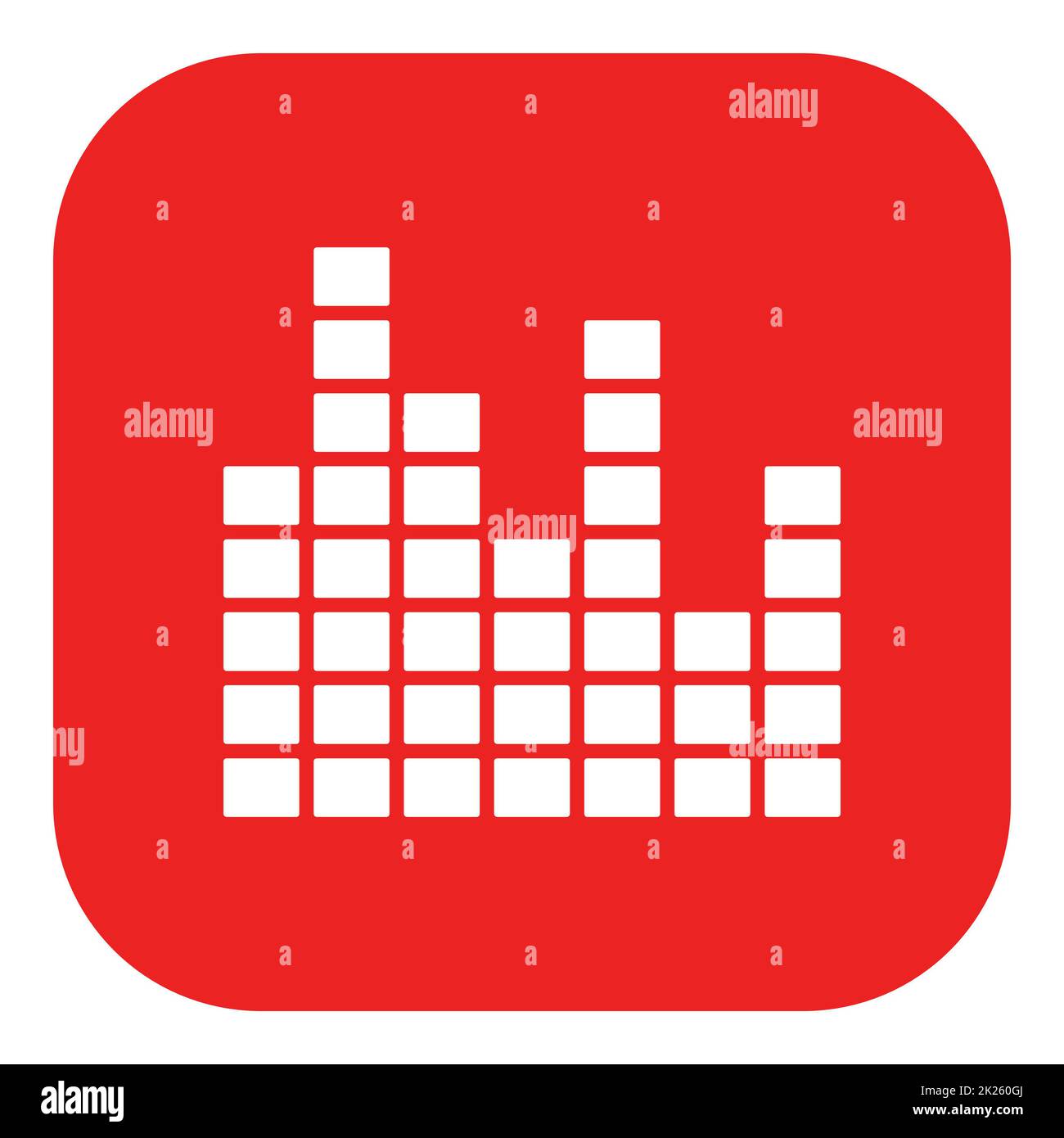 Equalizer and app icon Stock Photo Alamy