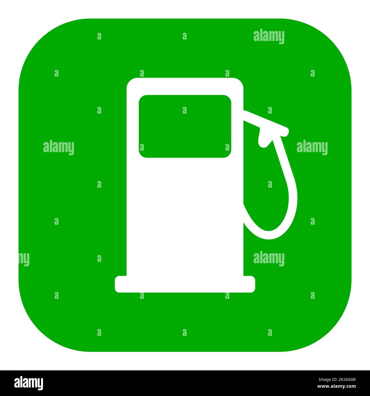 Gas station and app icon Stock Photo Alamy
