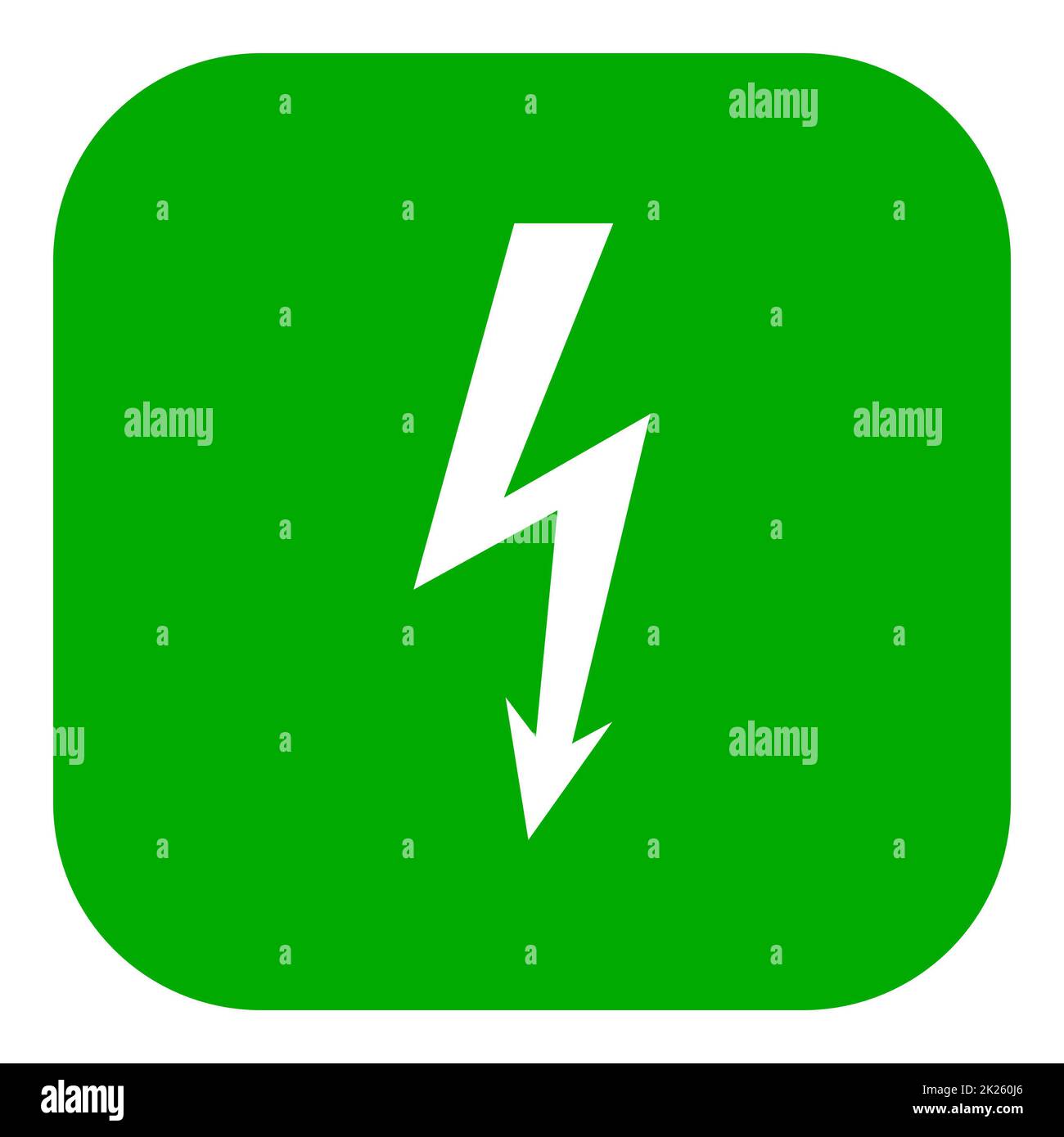 Lightning and app icon Stock Photo Alamy