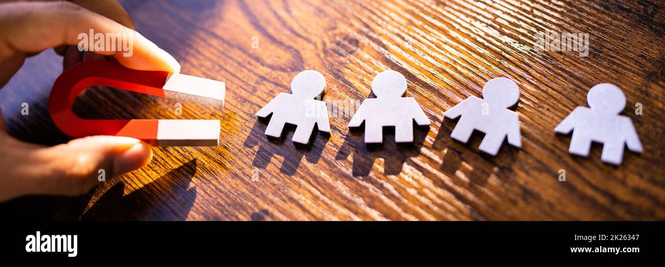 Attract Lead And Customer Using Stock Photo Alamy