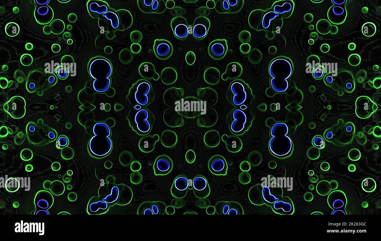 Abstract changing bubbles Stock Photo - Alamy