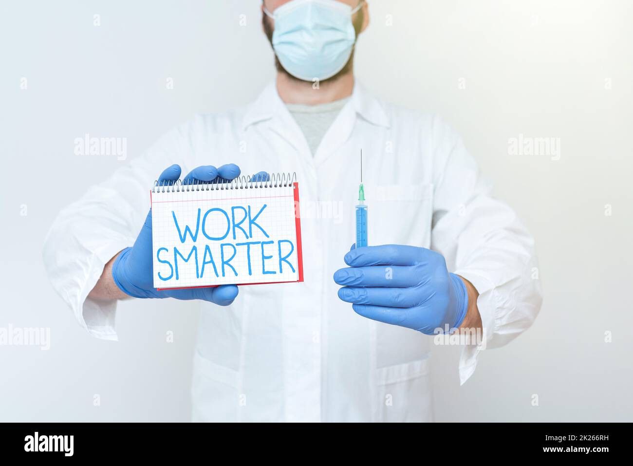 Text sign showing Work Smarter. Business overview Efficiency Be clever