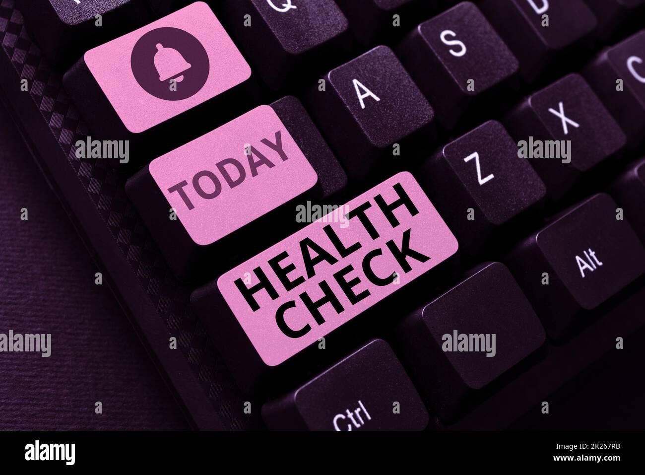 Hand writing sign Health Check. Business overview Medical Examination ...