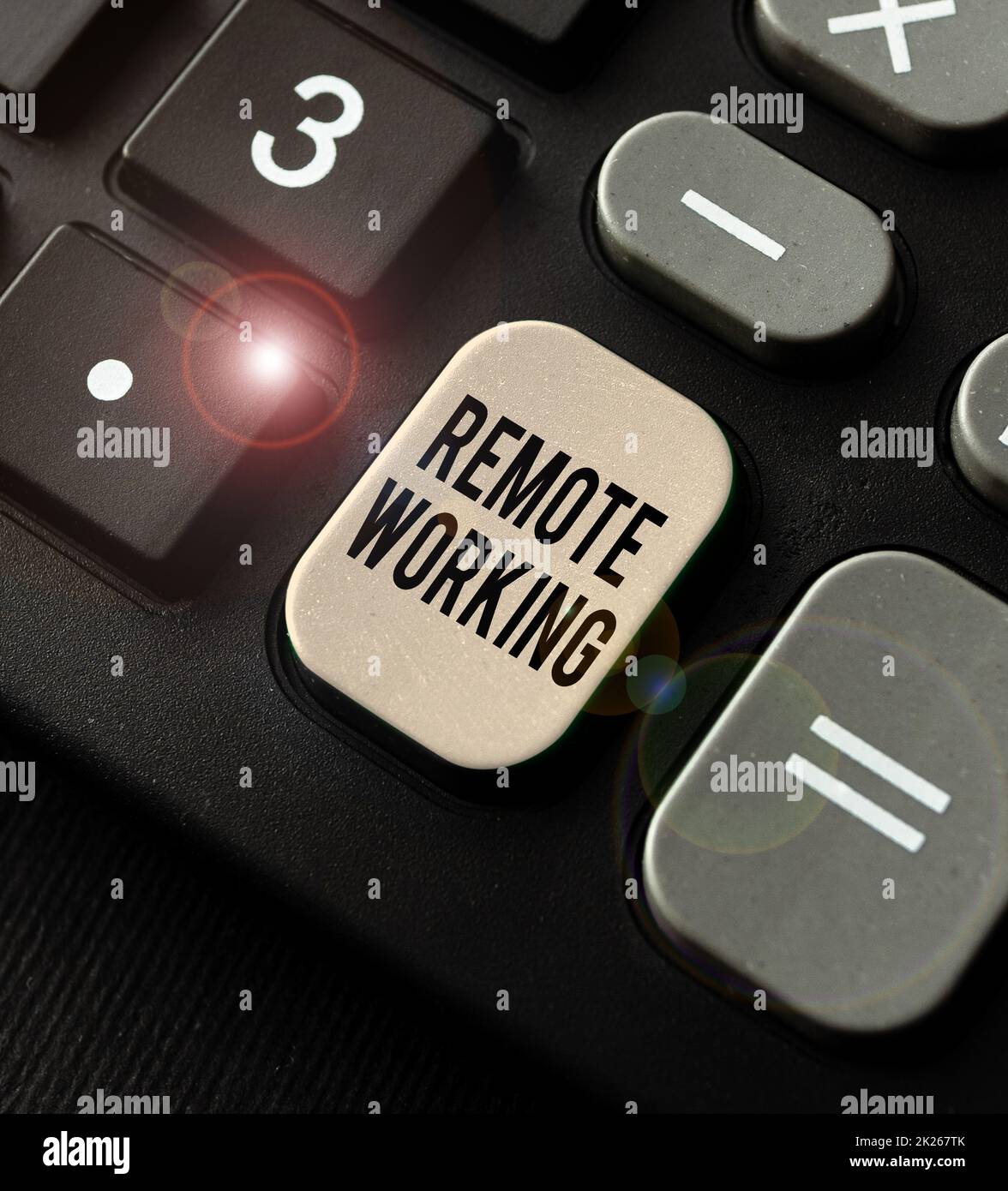 Conceptual caption Remote Working. Business showcase style that allows  professionals to work outside of an office Creating Data Entry And Typing  Jobs, Posting On Online Selling Website Stock Photo - Alamy