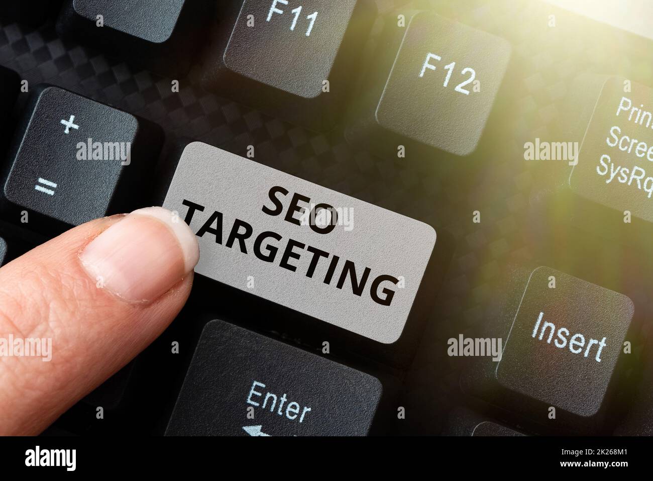 Inspiration showing sign Seo Targeting. Word Written on Specific