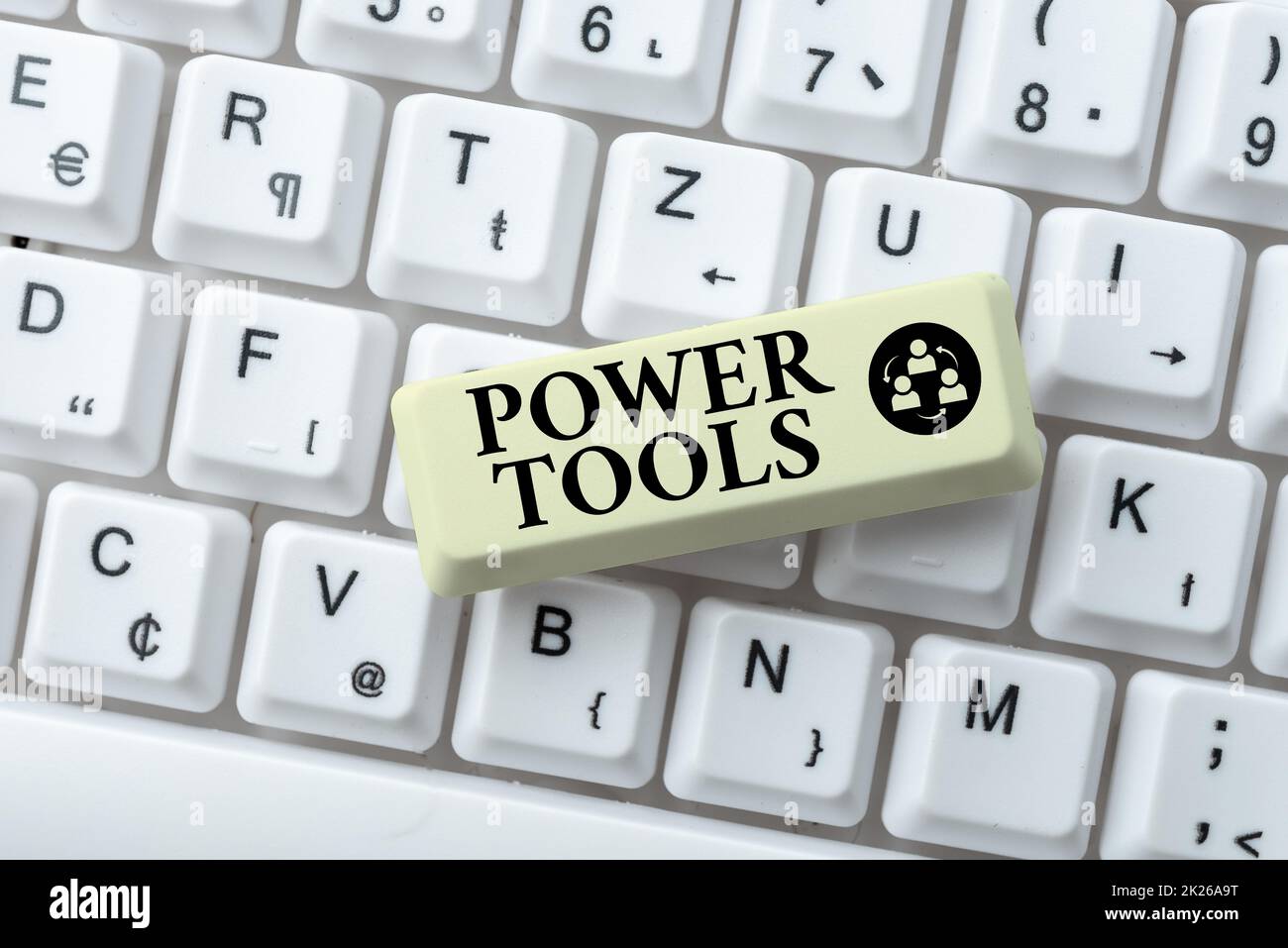 Handwriting text Power Tools. Business concept tools powered by an electric motor mostly used for manual labor Abstract Creating Safe Internet Experience, Preventing Digital Virus Spread Stock Photo