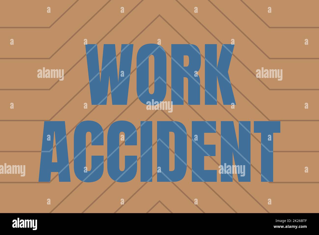 Handwriting text Work Accident. Internet Concept Mistake Injury ...