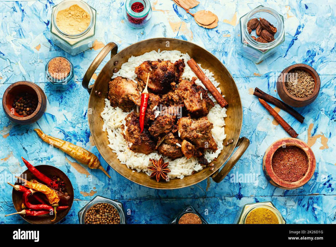 Pork vindaloo, a popular Indian dish Stock Photo Alamy