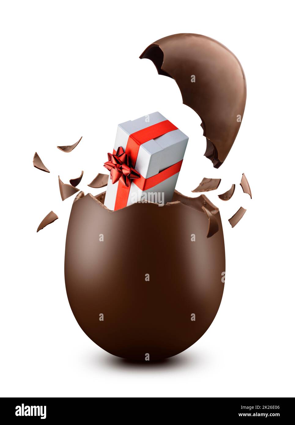 chocolate easter egg Stock Photo Alamy