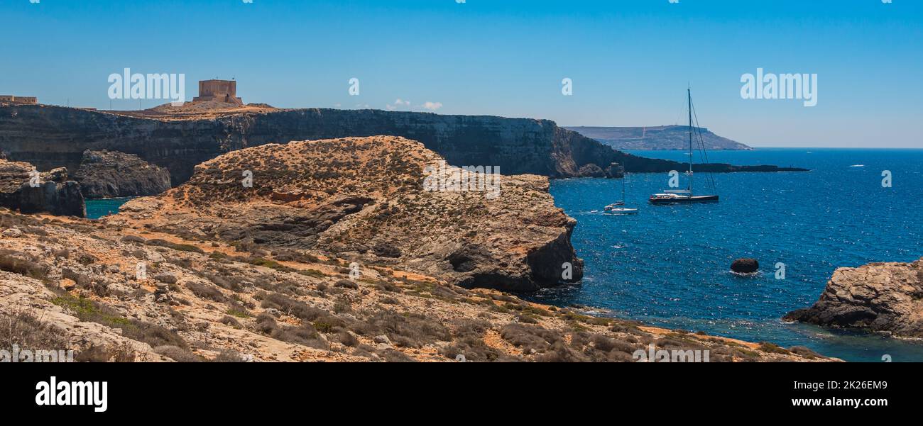 Comino Island III Stock Photo