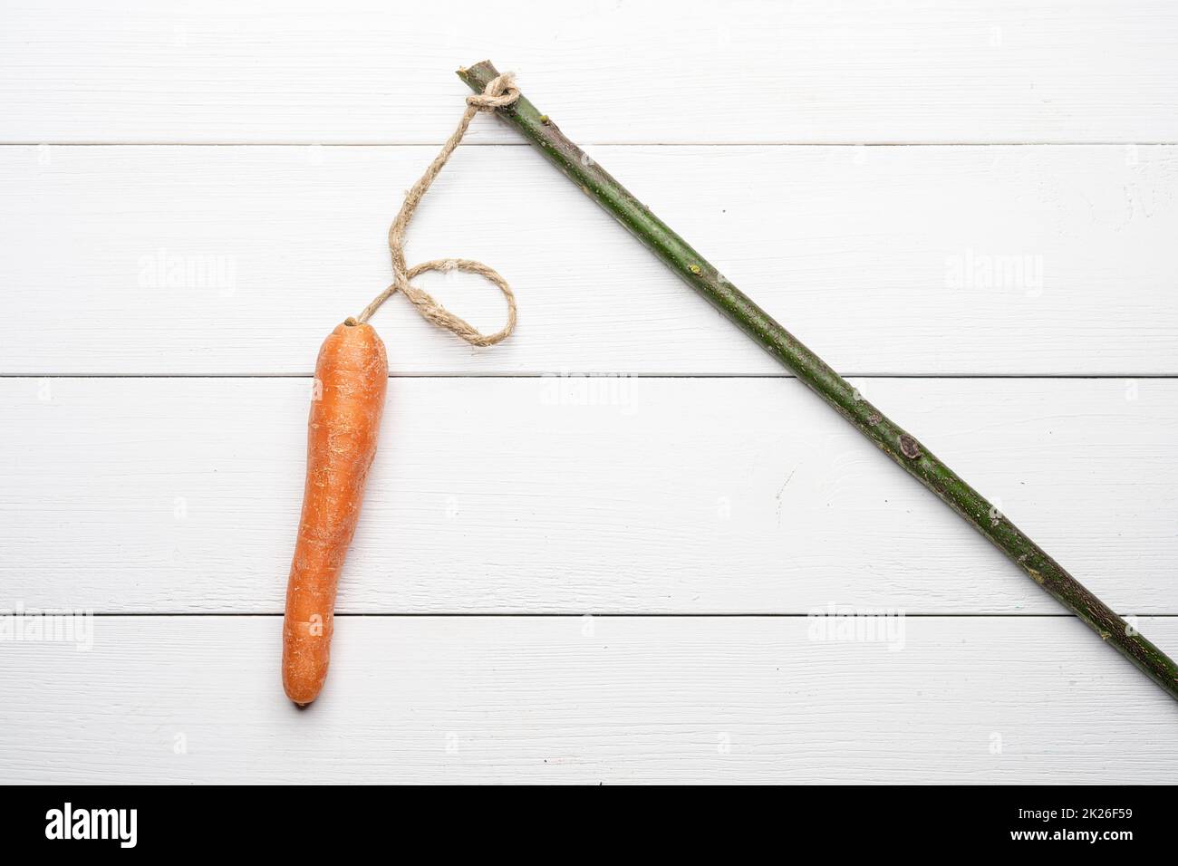 the carrot and the stick Stock Photo Alamy