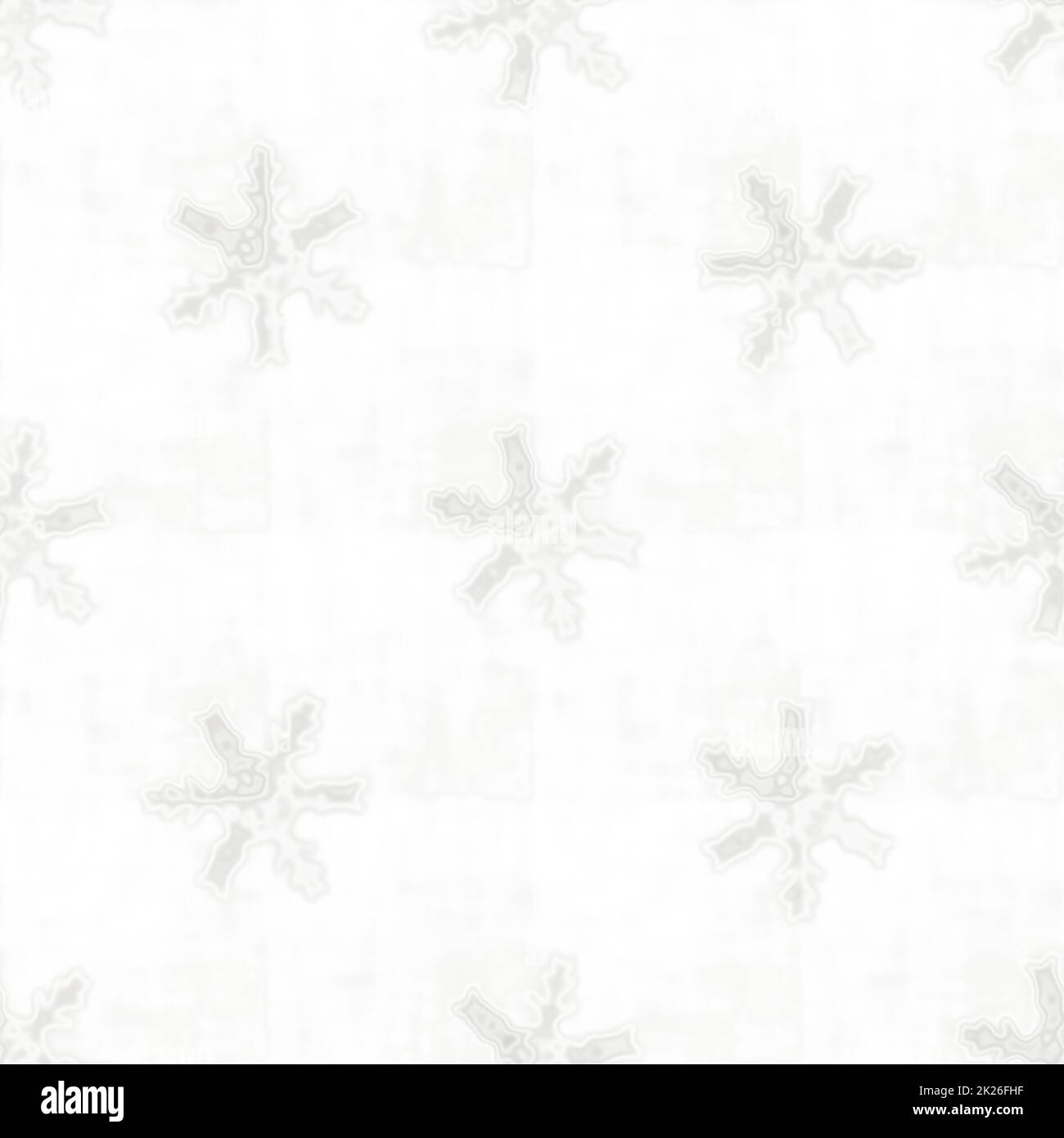 Soft white on white snow flake pattern background. Simple minimal ice ...