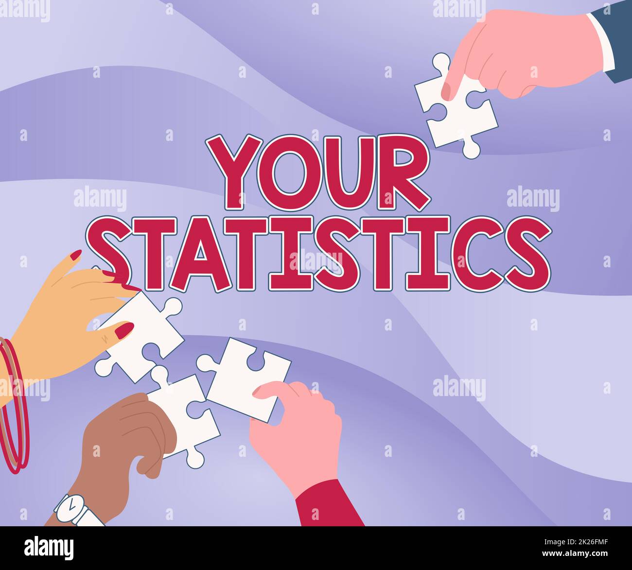 Sign displaying Your Statistics. Business approach quality assurance