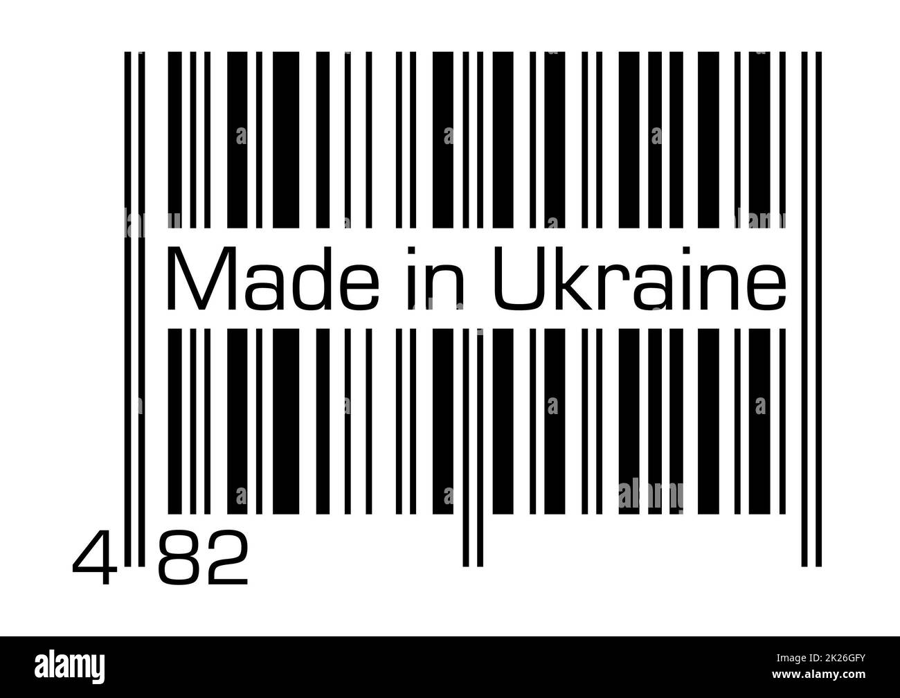Bar Code Made In Ukraine Vector Illustration Stock Photo Alamy bar-code-made-in-ukraine-vector-illustration-stock-photo-alamy