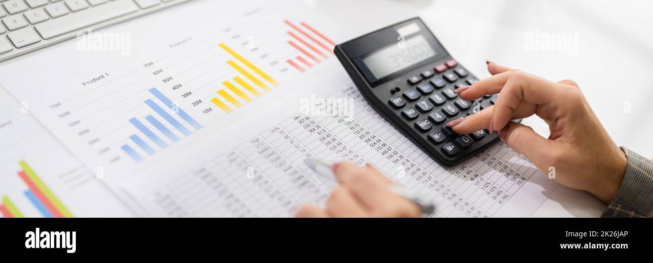 Financial Business Report And Accounting Paperwork Stock Photo Alamy