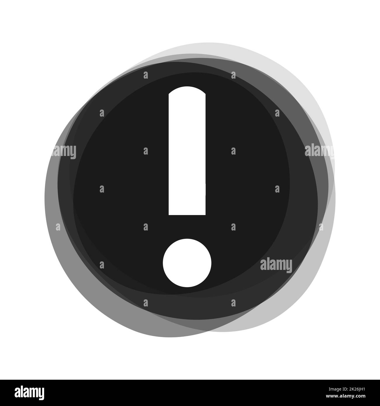 Exclamation mark Black and White Stock Photos & Images Alamy