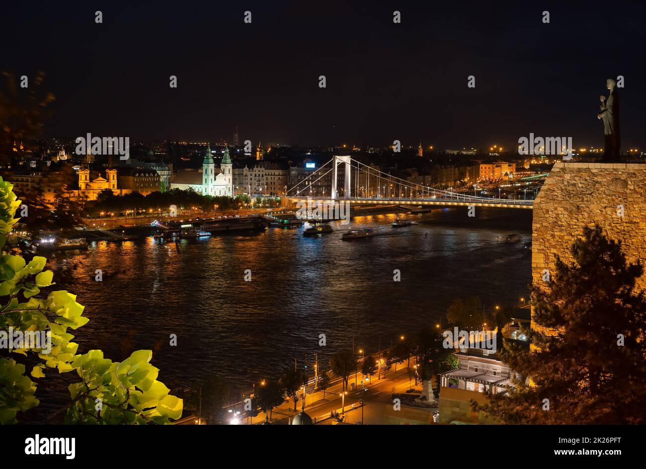 Panoramic night view hi-res stock photography and images - Alamy