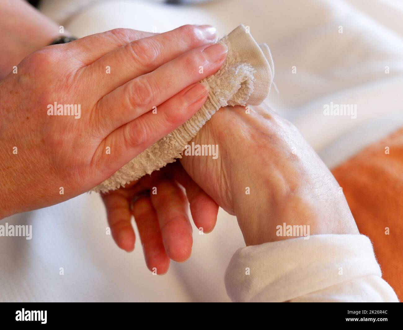 Helping Hands Stock Photo