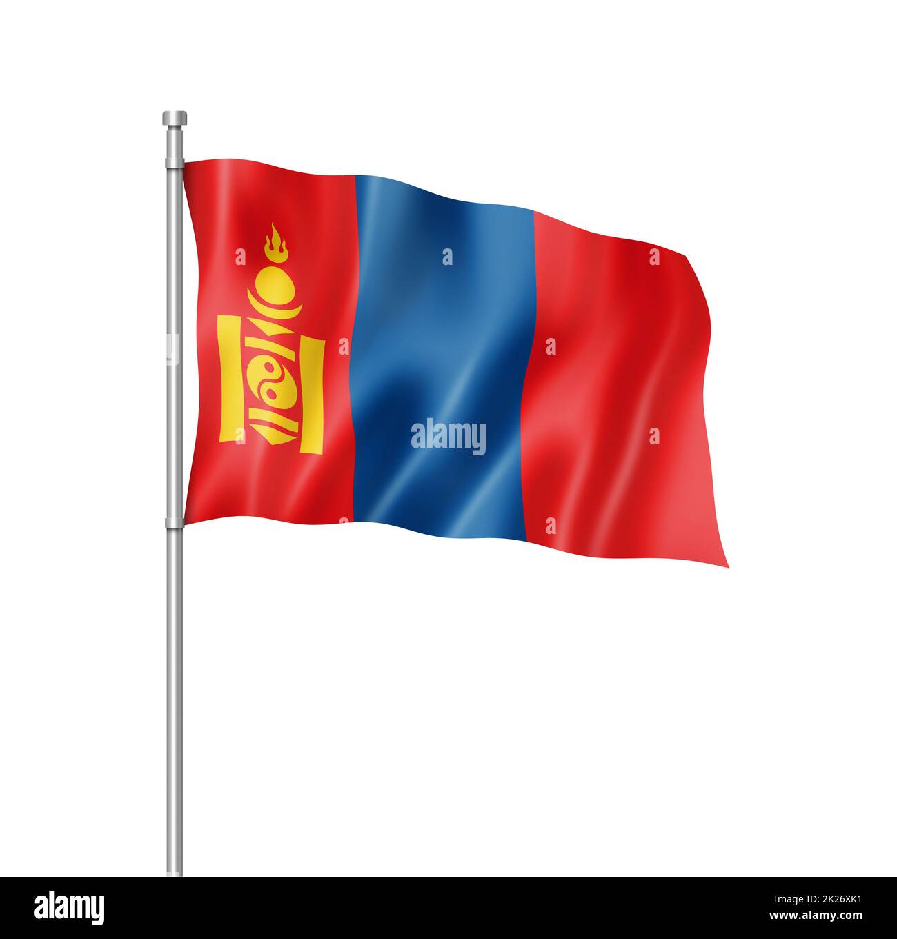 mongolia-flag-isolated-on-white-stock-photo-alamy