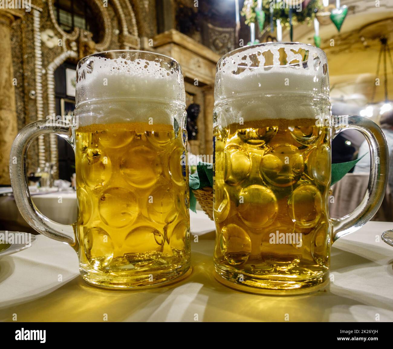 German beer Stock Photo