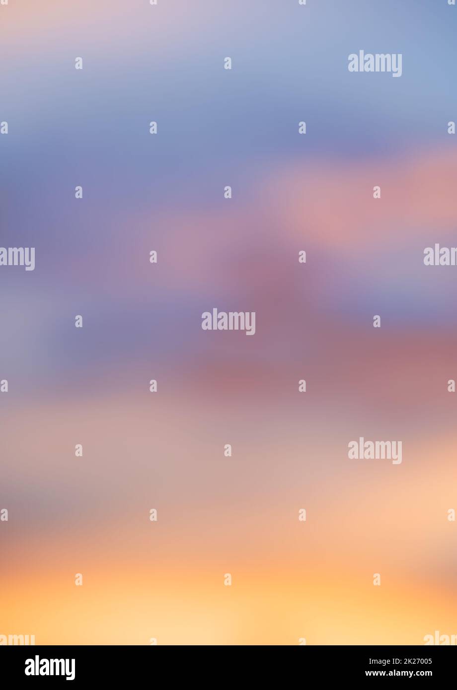 Blur gradient color sunset background of nature skyline stock photo alamy