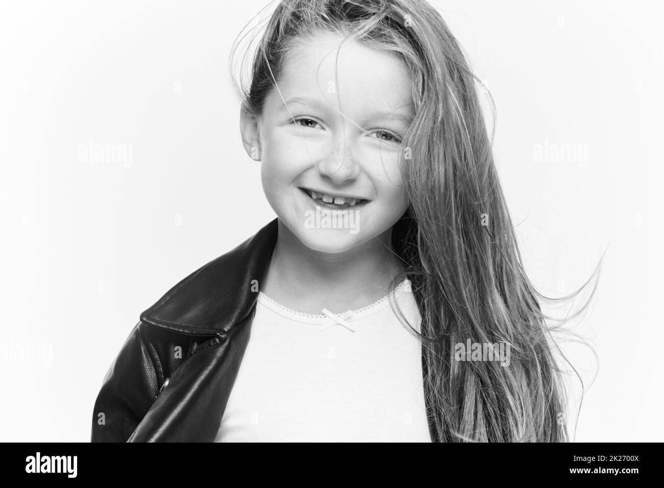 Little Girl in fashion Stock Photo Alamy
