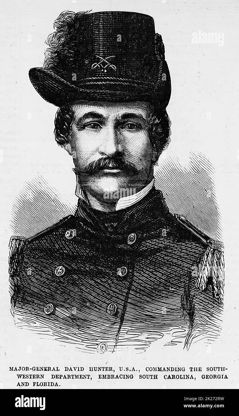 Union major general david hunter hi-res stock photography and images