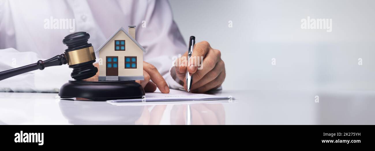 Real Estate Lawyer Stock Photo