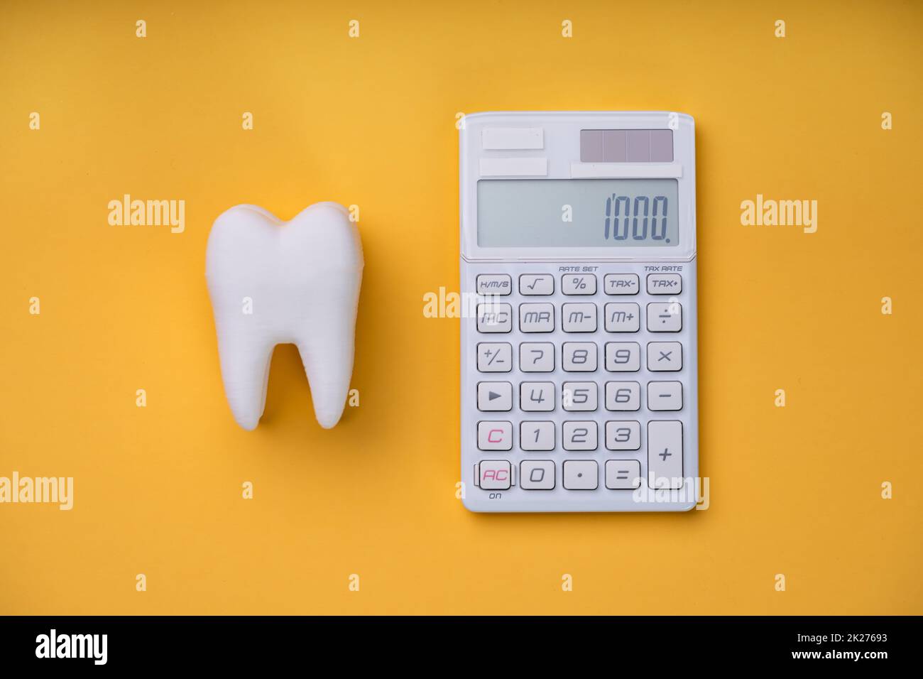 Dental Money And Dentist Cost Stock Photo Alamy