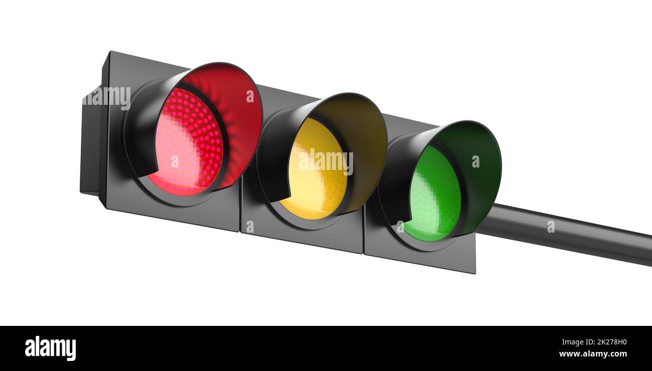 Red traffic light Stock Photo Alamy