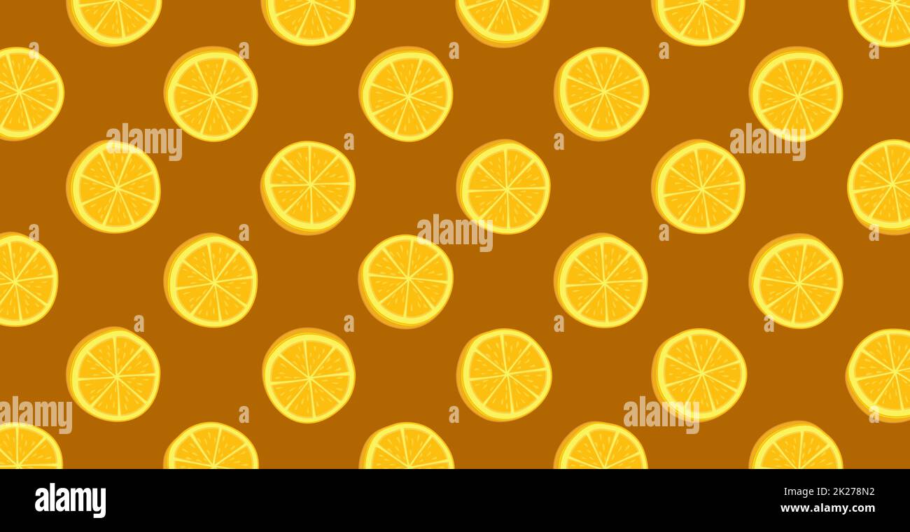 Panoramic pattern web background orange rings Vector Stock Photo Alamy