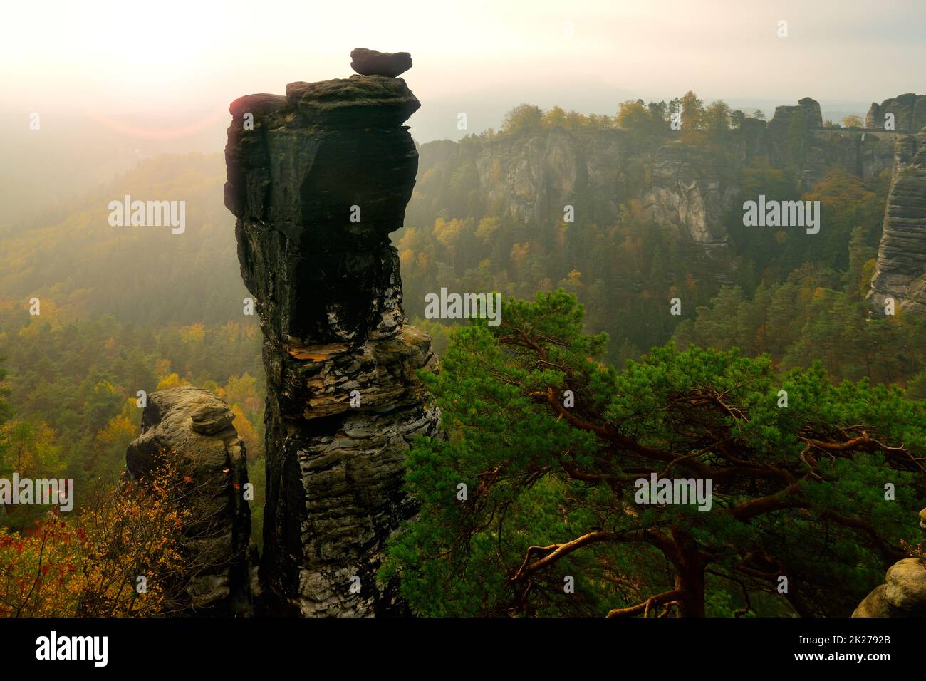 Sunrise view rock formation hi-res stock photography and images - Alamy