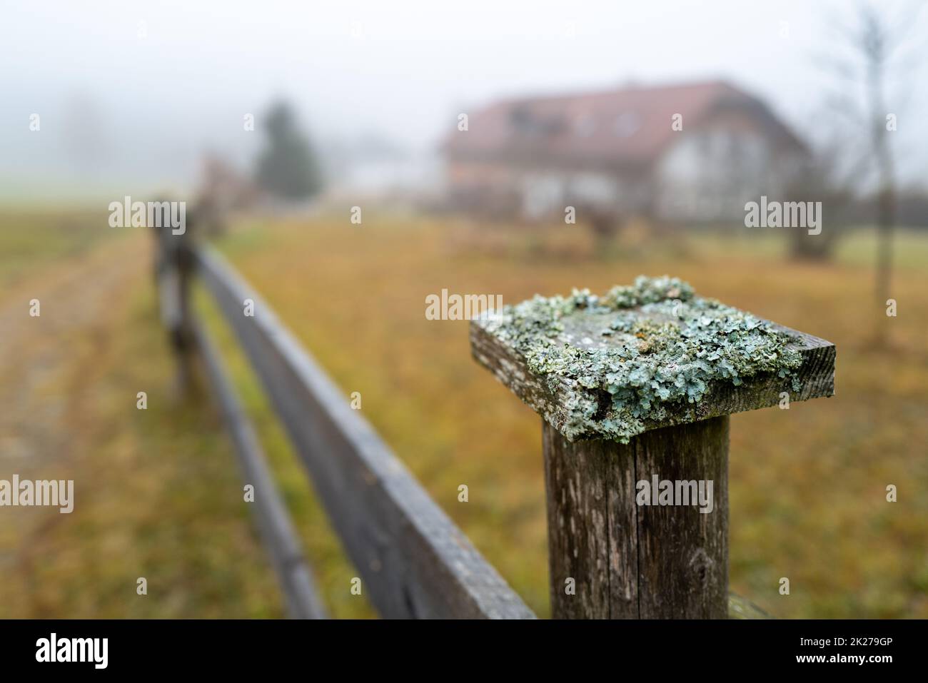 Old Wooden Fence Stock Photo - Alamy