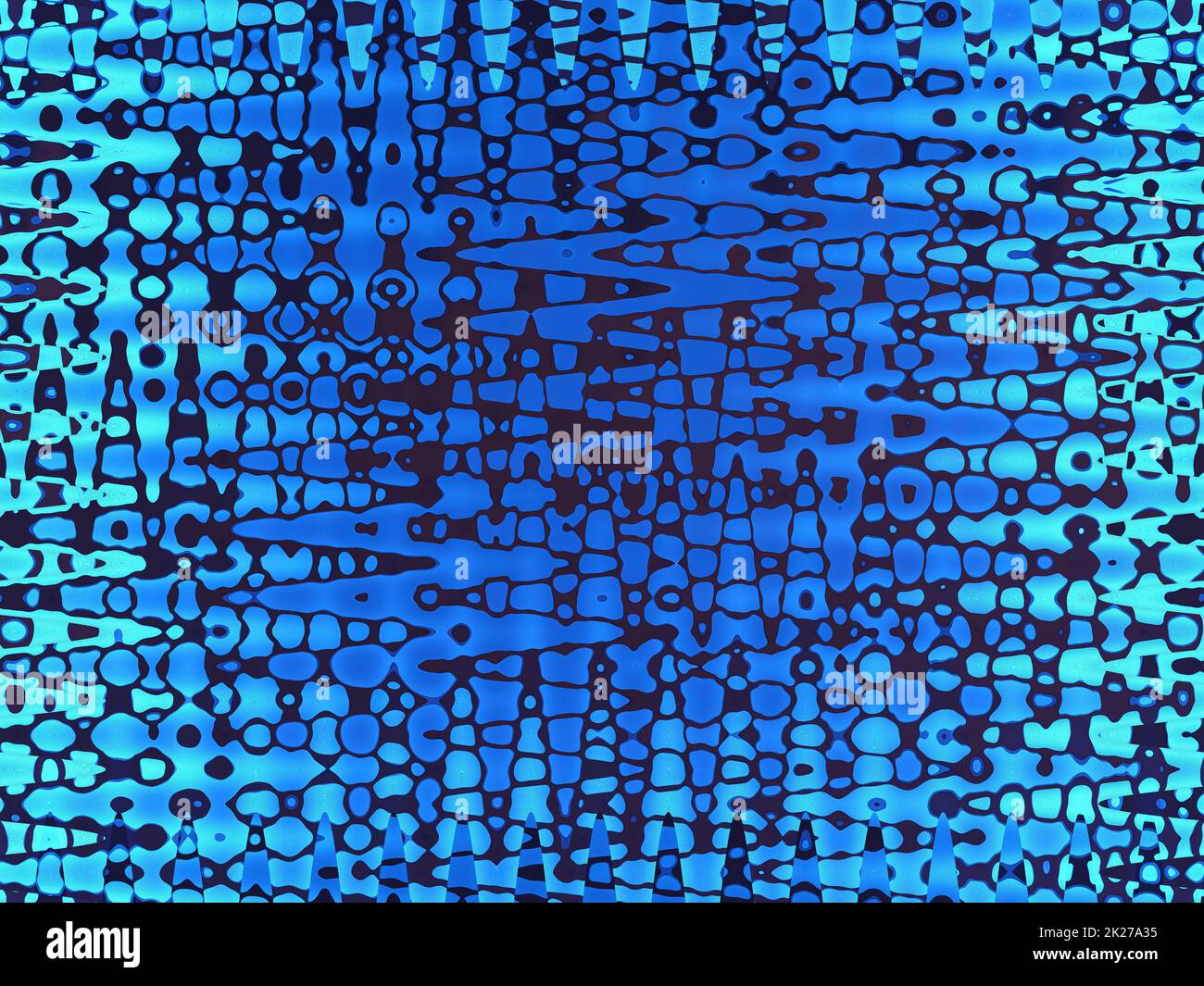 Blue abstract background with light spots. Blurred abstraction Stock Photo