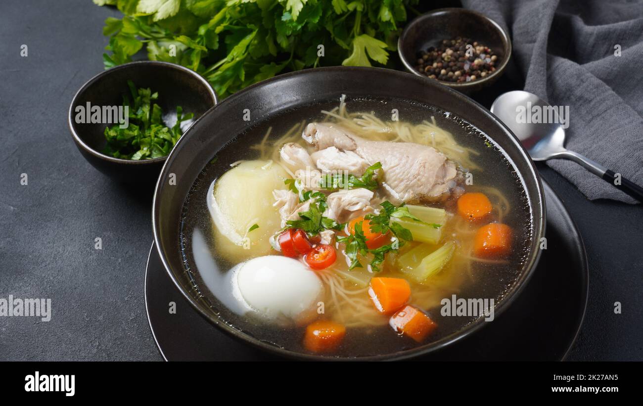 south-american-caldo-de-gallina-chicken-noodle-soup-with-boiled-egg-and