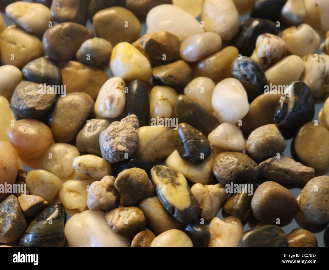 round stones rolled from river for decoration gardens fish tanks pots